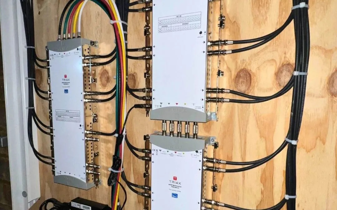 Communal TV systems service in Central Scotland