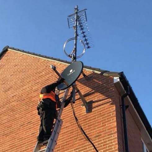 Satellite repair service across Central Scotland